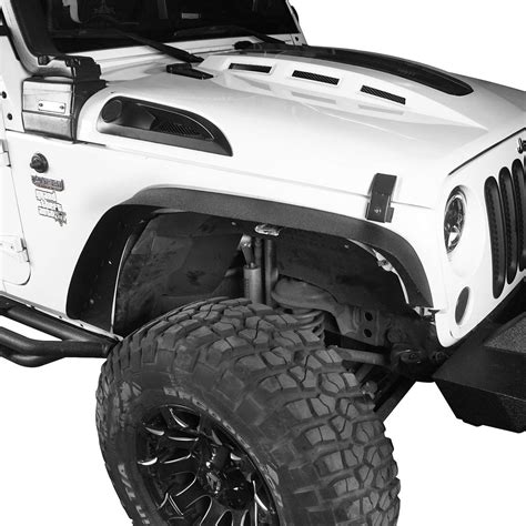 jeep wrangler flat fender flares.